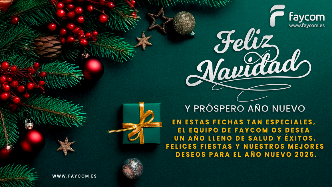 Feliz Navidad y próspero año nuevo 2025