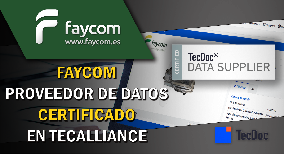 FAYCOM se une a TecAlliance como Proveedor de Datos Certificado